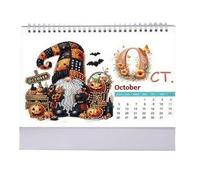 Calendario da tavolo, calendario 2026 da ufficio, 12 - Gestione 'occupazione del da gennaio a dicembre Art Strass per tutta la famiglia