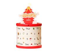 Calendario Da Tavolo Natalizio - Organizer Da Scrivania Rotante Multifunzionale, Portapenne Con Calendario | Cancelleria Pratica Per Insegnanti, Studenti, Artisti, Segretari | Ideale Per La Scuola, Il