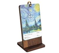 Calendario da tavolo, pittura a olio vintage, calendario delle vacanze, per il posto di lavoro, per organizzare la casa, la scuola, la famiglia, gli amici