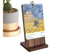 Calendario da Tavolo | Planner Pittura A Olio | Calendari Mensili da Scrivania In Piedi | Per Organizzazione Scuola, Casa, Posto Di Lavoro, Pianificazione Da Tavolo, Amici E Famiglia