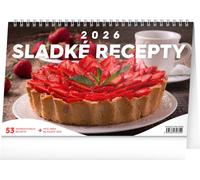 Calendario da tavolo Ricette Dolci 2026
