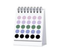 calendario da ufficio 2027-2028, supporto Pwlanner Orsganizer | Calendario da scrivania mensile di spessore, per casa, ufficio, lettura, attività di studio, esercizi, V