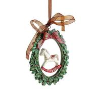 Calendario De Adviento Con Velas Aromáticas Navideñas - De Corona Para Coche De Resina | Colgante Retro De Fiestas, Decoración Para Patio, Exterior, Pasillo, Fiesta, Hogar, Dormitorio,