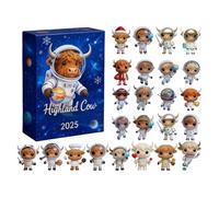 Calendario De Adviento De Navideña - 2D Plano Reutilizable Estacional | Calendario Colgante Tema De Para Cuenta Atrás | Para Familia Amantes De Animales Niños Árbol Ventana Pared