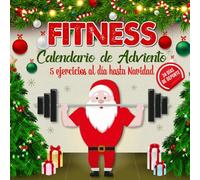 Calendario de Adviento Fitness: 24 días de deporte, 5 ejercicios al día hasta Navidad | para parejas, mujeres y hombres