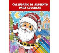 Calendario de Adviento para Colorear