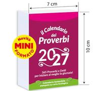 Calendario dei Proverbi 2026 MINI | Detti e Proverbi Popolari