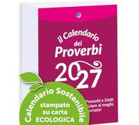 Calendario dei Proverbi 2027 Ricambio | Detti e Proverbi Popolari |