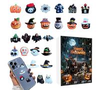 Calendario Del Conto Alla Rovescia Di Halloween Avvento - Ornamento Desktop Sculture In Resina | Avvento 24 Giorni Avventoo Halloween Statue Figurine In Resina Per Shelfplacepplace Desktop Desktopp Do