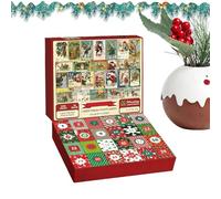 Calendario Del Conto Alla Rovescia Di Natale 2025 - Gioco Per Enigmi Di Famiglia | Calendari Del Conto Alla Rovescia Per 24 Giorni Per Bambini, Uomini, Donne, Ragazzi, Ragazze, Adolescenti E Familiari