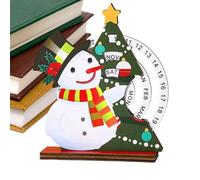Calendario Del Conto Alla Rovescia Di Natale - Calendario Della Scrivania In Legno In Stile Blocco, Decorazione Rustica Per La Casa Per Scaffali, Tavolo, Dormitorio, Camera Da Letto, Appartamento, Hot