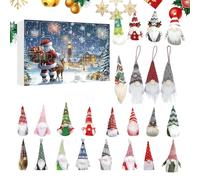 Calendario del conto posteriore per Natale | Peluche con perline posteriori | Natale per 24 giorni | per la stagione pasquale, per bambini, adolescenti e adulti, per feste come Hallowe