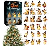 Calendario Del Countdown Di Halloween Ciondoli Decorativi 2D da Collezione