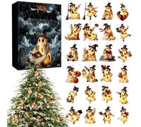 Calendario Del Countdown Di Halloween Ciondolo Acrilico 2D Decor Casa
