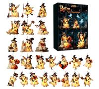 Calendario Del Countdown Di Halloween Ornamenti 2D Per La Casa