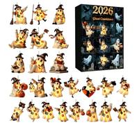 Calendario Del Countdown Di Halloween Ornamenti 2D Per La Casa