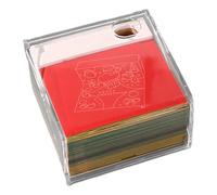 Calendario del vintage - Organizer per blocco appunti da scrivania 3D con copertina, visualizzazione di Natale, calendario retrò per il monitoraggio degli orari, ufficio, sala da pranzo,