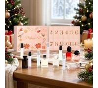Calendario dell‘Avvento 2026 12 Giorni con 12 Campioni per Uomo e Donna, Set Regalo con Floreali, Fruttate, Legnose e Orientali, Decorazione Natalizia