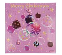 ZMILE Cosmetics Calendario dell'Avvento Bellezza Tradizionale, cuadrado '3D Christmas balls', Cosmetici vegani