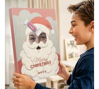 Calendario dell’Avvento Chupa Chups personalizzato - Con nome, foto o logo, 24 dolci Chupa Chups Mini, Fruittella, Mentos e Look O Look