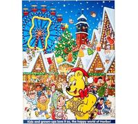 Calendario dell’Avvento Natale 2022 con Caramelle Gommose a Tutti i Gusti, 300 g con Portachiavi