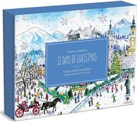 Calendario dell’Avvento puzzle 12 giorni di Natale 12×80 pezzi GALISON