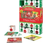 Calendario dell’Avvento puzzle Eurographics - Cagnolini di Natale