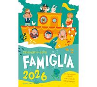 Calendario della famiglia 2026 da parete (26,5 X 38,5 cm)