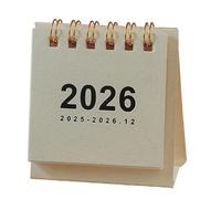 Calendario Della Scrivania 2026 19 Mesi Svolge Dal Mensile Da Tavolo Tavolo Ufficio A Dicembre