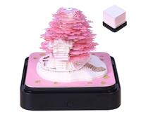 Calendario della scultura di Memopad - blocco note divertenti 3D, pianificatore creativo | Accessorio decorativo per il posto di lavoro cucina soggiorno camera da studio biblioteca a domici