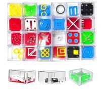 Calendario dell'Avvento 2022, 24 pezzi Rompicapo Puzzle Calendario dell'Avvento, Puzzle Toys, Labirinto Gioco in Scatola, Sorprese Natalizie Puzzle Rompicapo Calendario