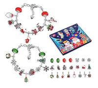Calendario dell'avvento 2023 bambini di Natale 24 giorni Calendario Avvento Avvento Bracciale per calendario Avvento fai -da -te con piccoli diamanti per ragazze regali di Natale