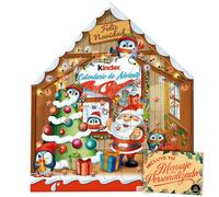 Calendario dell'Avvento 2023 Kinder Casa, con Uovo Kinder Sorpresa e Biglietto d'auguri Personalizzato Cia&Co. Assortimento di cioccolatini Kinder. 24 Cioccolati Kinder e 1 Biglietto Auguri, 184 gr