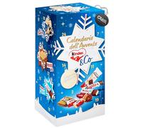 Calendario dell'Avvento 2024 con K. Cereali, Duplo Nuovo, Maxi, Tronky, Minis e Hanuta 295g Scatola per Kinder & Co. con Portachiavi CAIYA®