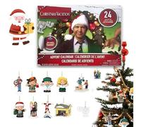 Calendario dell'Avvento 2024, National Lampoon'S Christmas Vacation, calendario dell'Avvento con 24 statuette di gioielleria, 24 giorni di Natale, calendario dell'Avvento