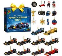 Calendario dell'Avvento 2025, calendario natalizio 2025 con conto alla rovescia di 24 giorni, scatola dell'avvento natalizio 2025 con statuette, bambole da collezione, mini ornamento e ciondoli da