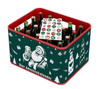Calendario dell'Avvento 2025, da uomo, con chiusura in e 24 numeri per calendario della birra