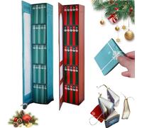 Calendario dell'avvento 2025, mini libro ornamentale, regalo per amanti dei libri, con 24 libri, regalo di Natale, calendario per conto alla rovescia per gli amanti dei libri, decorazioni per le