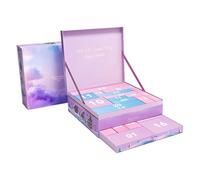 Calendario dell'Avvento 2026 con pittura a diamante, edizione limitata, accessori esclusivi e set XXL, perfetto per Natale, principianti e professionisti (viola)