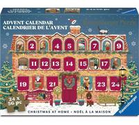 Ravensburger - Calendario Avvento Puzzle 2026, 24x56 Pezzi, Calendario Dell'avvento Bambini e Adulti, Puzzles Ravensburger, 13,20 x 19,80 cm, Regali Natale