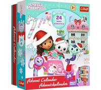 Calendario dell'Avvento 24 mini puzzle da 24 parti Gabby s Dollhouse