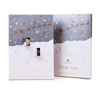 Calendario dell'Avvento al cioccolato - Calendario dell'Avvento al cioccolato fatto a mano - Idee regalo di Natale per donne, uomini, adulti, bambini, nonne, nonni - Mini fiaba invernale, 24 pezzi