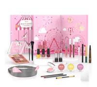 Calendario dell'Avvento Beauty 2024 Calendario Avvento Makeup - Calendario Conto alla Rovescia Natale Set da 24 Prodotti per Occhi, Viso, Labbra e Unghie - Regalo per Ragazze, Adolescenti e Donne