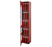 Calendario dell'Avvento con mini decorazioni a forma di libro, libri di Natale per gli amanti, decorazioni natalizie in miniatura per biblioteche