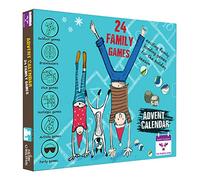 Calendario dell'Avvento/conto alla rovescia 2025 GIOCHI DI FAMIGLIA. 24 MIGLIORI GIOCHI DI FAMIGLIA IN UNA SCATOLA - goditi ore di divertimento. Viene fornito con una guida fotografica passo-passo