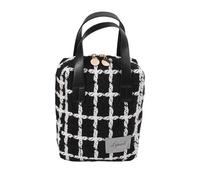 Calendario dell'Avvento Cosmetici Eretinputc Borsa Trucco Lijiali 2024 Premium Trucco Da Donna in PU di Grande Capacità, Borsa Da Viaggio Trucco Organizer con Divisorio e Fun Roller, Nero , taglia