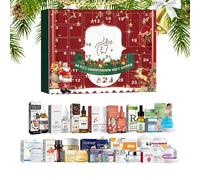 Calendario dell'Avvento da donna | Set natalizio per la cura della pelle da donna 24 giorni 2025 - Prodotti idratanti per la cura della pelle per sorelle, fidanzate, amici, famiglia, mamma