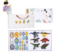 Calendario dell'Avvento dei Dinosauri 2025 Divertenti calendari dell'Avvento di Natale con 24 uova di incubazione a sorpresa per bambini Ragazzi Ragazze Adolescenti Stile 2...