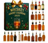 Calendario Dell'avvento Della Birra 2025 - Countdown Di Natale Di 24 Giorni Con Selezione Di Whiskey E Vino, Include Ornamenti In Acrilico 2d Per Regali Festivi E Decorazioni Natalizie #1