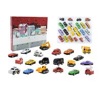 Calendario dell'Avvento di Cars 2025 Calendario dell'Avvento giocattolo per il conto alla rovescia di 24 giorni con veicoli a scomparsa per bambini Ragazzi e ragazze